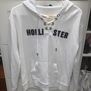 White Hollister Sweatshirt